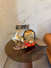 輕奢高檔酒柜裝飾品擺件家居客廳玄關(guān)電視柜招財(cái)擺件喬遷新居禮物 麋鹿流沙畫(huà) 曬單實(shí)拍圖