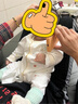 貝肽斯寶寶連體衣春秋男女爬服新生嬰幼兒衣服純棉哈衣 小小熊 66cm 曬單實拍圖