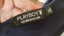 花花公子（PLAYBOY）短袖t恤男士V領(lǐng)上衣2025夏季新款潮牌帥氣打底衫時(shí)尚純色服飾男裝 05636墨綠 XL 曬單實(shí)拍圖