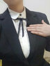 造夢(mèng)伊人西裝女職業(yè)女裝套裝西服工作服正裝修身顯瘦通勤OL商務(wù)面試套裝 黑色西裝+褲子+裙子+襯衫 2XL 曬單實(shí)拍圖