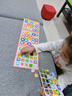 木丸子寶寶識字磁性拼圖板兒童漢字認字卡片書(shū)本幼兒園益智玩具生日禮物 幼兒看圖識字3階磁性拼圖3合一 曬單實(shí)拍圖