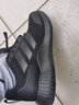 阿迪達斯（adidas）男鞋跑步鞋 2025秋季新款黑色網(wǎng)面透氣緩震運動(dòng)休閑鞋子男 【緩震中底】網(wǎng)面透氣/黑武士 曬圖退5 42.5 (265mm) 曬單實(shí)拍圖