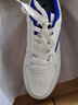 安踏（ANTA）男鞋板鞋小白鞋男2025春夏季厚底革面學(xué)生休閑運動(dòng)鞋子男 -1象牙白/藍【鉆藍小白鞋】 42 曬單實(shí)拍圖