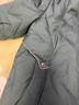 珂萊蒂爾[高克重]鵝絨中長款保暖羽絨外套御寒洋氣羽絨服女 灰青黃 XL 曬單實拍圖
