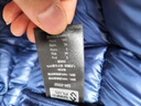 SANFO PLUS戶(hù)外男款羽絨服粒子輕暖立領(lǐng)保暖外套90%充絨量850蓬白鵝絨 經(jīng)典藍 L 曬單實(shí)拍圖