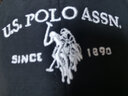 U.S. POLO ASSN.保羅帽子男女士速干棒球帽春夏秋遮陽(yáng)運動(dòng)帽潮品牌戶(hù)外鴨舌帽刺繡 黑色 （54-60）cm可調節 曬單實(shí)拍圖