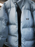 雅鹿反季羽絨服男短款2025秋冬季加厚青年面包服休閑時(shí)尚保暖冬裝外套 灰色 XL 曬單實(shí)拍圖