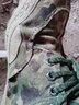 蟻行客 迷彩膠鞋作訓鞋 軍迷防滑耐磨橄欖綠色訓練鞋勞保鞋工地鞋解放鞋 軍綠色 43碼 曬單實(shí)拍圖