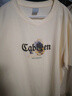 卡賓（CABBEEN）【涼感】索羅那短袖T恤男2024夏新款油畫(huà)印繡情侶款潮流上衣 杏色15 2XL /185/54 曬單實(shí)拍圖