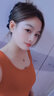 浪莎（LangSha）夏季遮副乳紅色吊帶背心女辣妹顯瘦內(nèi)搭打底外穿美背無袖別致上衣 紅色[溫柔/女款/緊身/小個子/ L L 115-125斤 曬單實(shí)拍圖