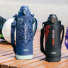 膳魔師（THERMOS）兒童保溫保冷水杯戶外運動便攜男女學(xué)生大容量FJS-800F黑色800ml 曬單實拍圖