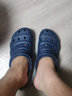 JEEP 吉普洞洞鞋男時(shí)尚韓版鏤空透氣簡(jiǎn)約不易滑沙灘鞋外穿軟底涼拖鞋P210MTX058藍色41碼 曬單實(shí)拍圖