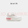 both成毅丁禹兮明星同款男女厚底松糕鞋休閑時(shí)尚增高小白鞋輪胎鞋 粉色/白色 36 曬單實(shí)拍圖