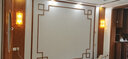 御宜新中式壁燈客廳背景墻燈中國(guó)風(fēng)臥室床頭燈過(guò)道走廊燈陽(yáng)臺(tái)壁燈 M款金色 曬單實(shí)拍圖