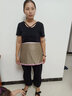 優(yōu)韻康（You Yun Kang）200斤特大碼防輻射服孕婦裝隱形內穿護胎寶圍裙女懷孕期肚兜女裝 【一件穿到生】升級版 加大碼銀 均碼 曬單實(shí)拍圖