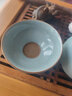 凝雅 汝窯茶漏過(guò)濾器仿宋冰裂開(kāi)片可養汝瓷全陶瓷茶濾陶瓷茶隔濾茶器茶具配件 汝窯聚福茶漏（陶瓷濾孔） 曬單實(shí)拍圖