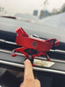 適用于名爵MG6手機車載支架專用ZS HS出風口手機導航支架 17-21款MG6專用（升級款，五點固定）中國紅 曬單實拍圖