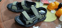 公牛世家涼鞋男士夏季耐磨軟底沙灘鞋戶(hù)外露趾涉水溯溪鞋 曬單實(shí)拍圖