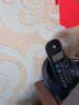 摩托羅拉（Motorola） C601C電話(huà)機數字無(wú)繩無(wú)線(xiàn)座機清晰免提大屏幕家用辦公 黑色【單機款】 曬單實(shí)拍圖