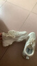 回力官方女鞋老爹鞋女春夏透氣運動(dòng)鞋女厚底增高小白鞋休閑鞋子女學(xué)生 奶油米【超百搭】 36 曬單實(shí)拍圖