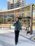 羅蒙（ROMON）中年媽媽裝洋氣高貴外套冬裝2024新款中老年女裝冬季新中式羽絨服 芒果綠-款【單件羽絨服】 常規(guī) M 【建議90-120斤】 曬單實(shí)拍圖