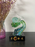 貝伊樂(lè )琉璃兔子擺件兔年吉祥物客廳辦公室裝飾擺設創(chuàng  )意設計定制工藝禮品 突飛猛進(jìn)（定制聯(lián)系客服） 曬單實(shí)拍圖