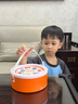 木丸子木制寶寶磁性釣魚兒童玩具小魚嬰幼兒益智早教男女孩生日禮物 大號(hào)30條磁性釣魚+桶裝+30片底板 曬單實(shí)拍圖