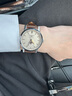 【二手99新】浪琴（LONGINES）1832系列男士自動(dòng)機械腕表 瑞士男表經(jīng)典復古商務(wù)時(shí)尚月相手表 L4.826.4.92.2-米盤(pán)皮帶月相40MM 曬單實(shí)拍圖
