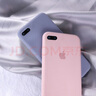 克雷盾（KELEIDUN）  iPhone 7plus蘋果8手機殼8plus新款純色液態(tài)硅膠保護(hù)套 蘋果7/8_Plus-煙藍(lán)灰 曬單實拍圖