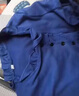 皮爾卡丹（pierre cardin）德絨半高領(lǐng)打底衫女秋冬韓版長(cháng)袖百搭修身洋氣中年蕾絲上衣女時(shí)尚 8032 藍色 L 建議100-110斤 曬單實(shí)拍圖