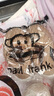 大嘴猴（paul frank）棉拖鞋女舒適情侶毛絨厚底棉鞋包跟外穿保暖棉靴米白38-39PF121 曬單實(shí)拍圖