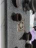 金團(tuán)（jintuan）茶盤石英石家用實(shí)木托盤小瀝水盤干泡臺(tái)簡(jiǎn)約竹制儲(chǔ)水茶盤功夫茶具 50*30烏金石茶盤/虹吸排水 曬單實(shí)拍圖