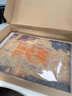 鹿王 KINGDEER秋冬新油畫(huà)精紡羊絨圍巾100山羊絨胡楊林印花圍脖披肩 圖片色 200*100 曬單實(shí)拍圖