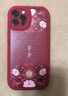 畫與畫適用iPhone12ProMax手機(jī)殼防摔全包蘋果12Pro硅膠皮套國(guó)潮錦鯉創(chuàng)意帶支架男女款卡通熊貓 蘋果12Pro【紅平安花紋】帶支架 曬單實(shí)拍圖