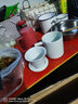 天澤 茶水分離陶瓷杯泡茶杯景德鎮(zhèn)過濾青瓷水杯家用辦公室杯子帶蓋 影青描金過濾杯(帶禮盒) 曬單實拍圖