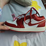 耐克（NIKE）aj女鞋 Air Jordan 1 低幫aj1新年紅CNY婚鞋運動(dòng)籃球鞋休閑鞋板鞋 FJ3465-160 白紅 38 曬單實(shí)拍圖