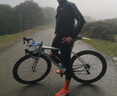 SOUKESPORTS 術(shù)崎 公路自行車(chē)騎行服男 春秋 背帶騎行褲長(cháng)褲 騎行裝備 BL2601 黑色 L 曬單實(shí)拍圖