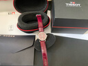 天梭（TISSOT）官旗 瑞士手表卡森臻我系列石英女款腕表送女友畢業(yè)禮物 紅盤皮帶  T122.210.16.373.00 曬單實(shí)拍圖