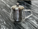 明尊（LIGHTKING）泡茶壺 耐熱玻璃茶具 不銹鋼內(nèi)膽過濾花茶壺茶藝壺沖茶泡茶器 L-03（450ml） 曬單實拍圖