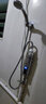 奧唯士（AIWISHE）即熱式電熱水器家用小型快速熱迷你小廚寶衛(wèi)生間速熱洗澡神器變頻恒溫免儲(chǔ)水加熱器 5500W銀色色淋浴款+漏保開(kāi)關(guān) 曬單實(shí)拍圖