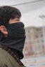 回力防曬面罩男夏季防紫外口罩面紗冰絲遮全臉基尼遮陽(yáng)騎行圍脖套潮流 黑色面罩【升級冰絲涼感】 曬單實(shí)拍圖