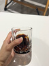 圣蘭迪家用水晶玻璃威士忌酒杯酒吧啤酒杯洋酒杯烈酒杯飲料杯刻花水杯小號210毫升/單只價 曬單實拍圖