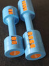 斯諾德可調(diào)節(jié)啞鈴女士健身家用小啞鈴重量器材兒童練臂肌啞鈴 藍(lán)色5LB（約2.3KG）*2只裝 曬單實(shí)拍圖