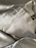 艾薇（AVIVI）冰丝枕套夏季枕头套凉席枕套一对装 冰丝灰 48*74cm 实拍图