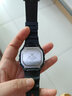 卡西歐（CASIO）手表運動經(jīng)典復(fù)古方塊小方表學(xué)生F108WHC-7B 7A 1A 4A 2A 電子表 W-218H-1A黑武士 【附加貼膜】 曬單實拍圖