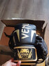 VENUM ELITE BOXING GLOVES毒液精英系列拳擊手套散打拳套專(zhuān)業(yè)比賽拳 黑金 14OZ 曬單實(shí)拍圖