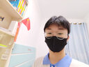 葉賀 春夏黑色口罩可水洗防曬透氣口罩男女潮時(shí)尚顯瘦臉網(wǎng)紅口罩3d立體口罩高顏值可愛(ài) 口罩黑色 曬單實(shí)拍圖