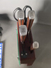 王麻子刀具套裝 流云菜刀家用廚房工具大全切菜刀砍骨刀水果刀 【5鉻鋼·高奢套裝】 7件套 曬單實(shí)拍圖