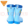 非常行（Jolly Walk）兒童雨鞋男童寶寶防滑雨靴女童學(xué)生小童幼兒水鞋防水小孩女款膠鞋 藍恐龍 230mm 【35碼/36碼】 曬單實(shí)拍圖