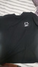 回力長(cháng)袖t恤男春秋季純棉透氣圓領(lǐng)運動(dòng)長(cháng)袖男百搭上衣男裝黑色3XL 曬單實(shí)拍圖